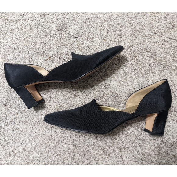 Vintage YSL Black Pumps Size 7 - Picture 3 of 9